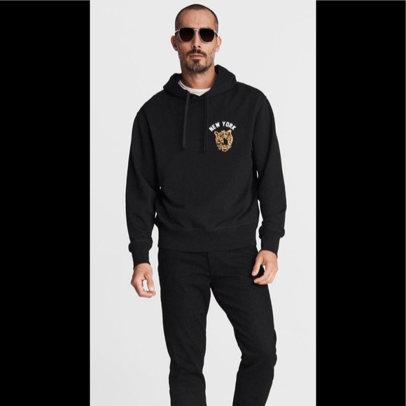 ๐ RAG & BONE NY ORGANIC COTTON HOODIE ๐ - Picture 2 of 9